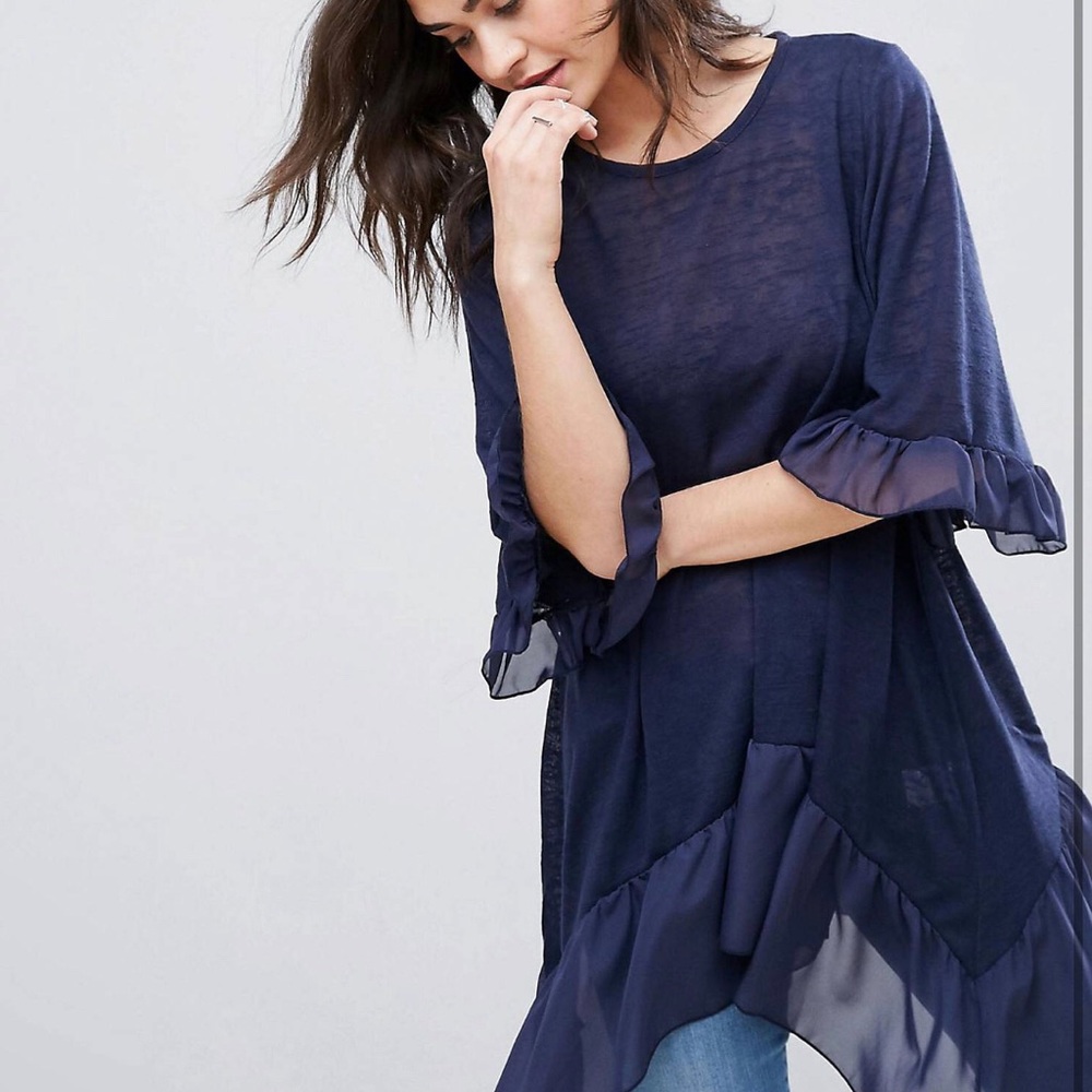 Qed London flowy top